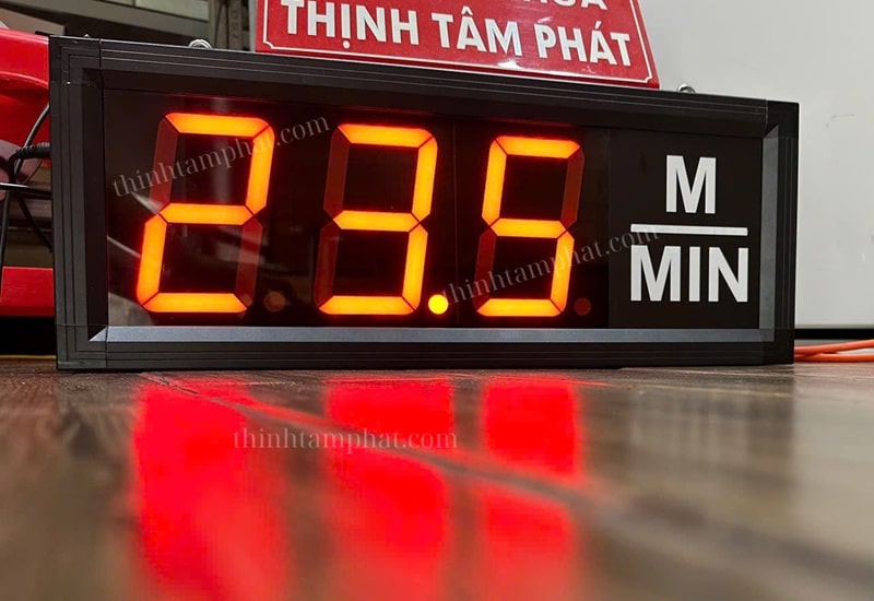 bảng led đo tốc độ m/min